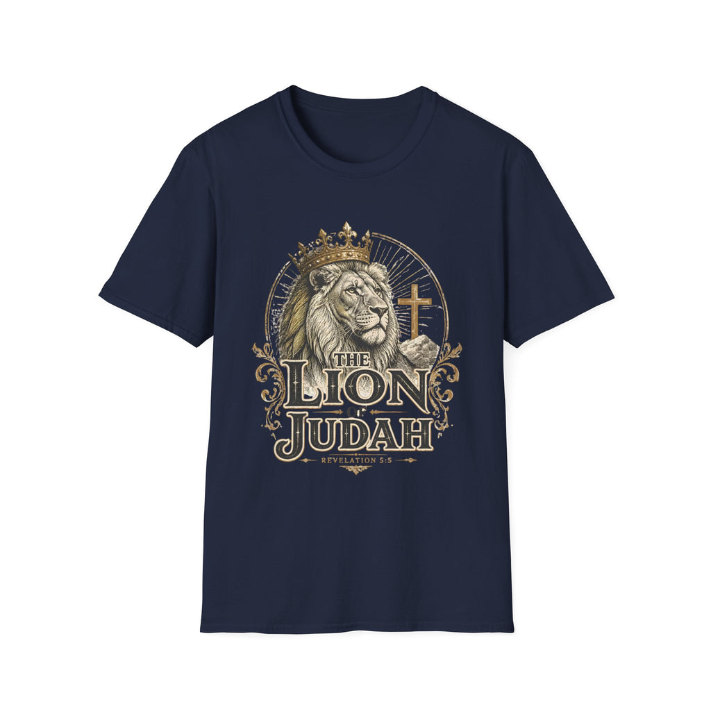 Lion of Judah T-Shirt — Christian Faith King Lion Graphic Tee