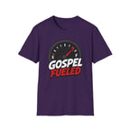 Gospel Fueled T-Shirt — Christian Faith Fuel Gauge Tee