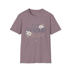 Made to Worship T-Shirt — Floral Christian Faith Tee