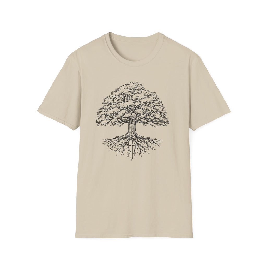 Tree of Life T-Shirt — Detailed Oak Tree Illustration Shirt