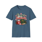 Prayer & Peppermint Christmas T-Shirt — Festive Bible Holiday Tee