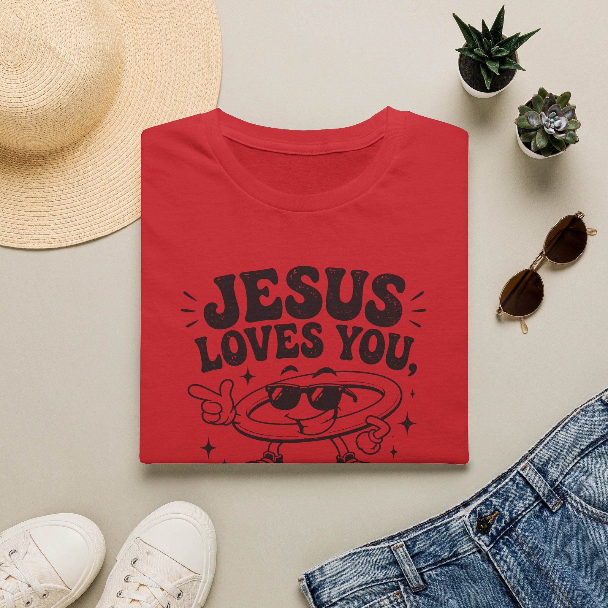 Jesus Loves You T-Shirt — 'But I’m His Favorite' Christian Graphic Tee