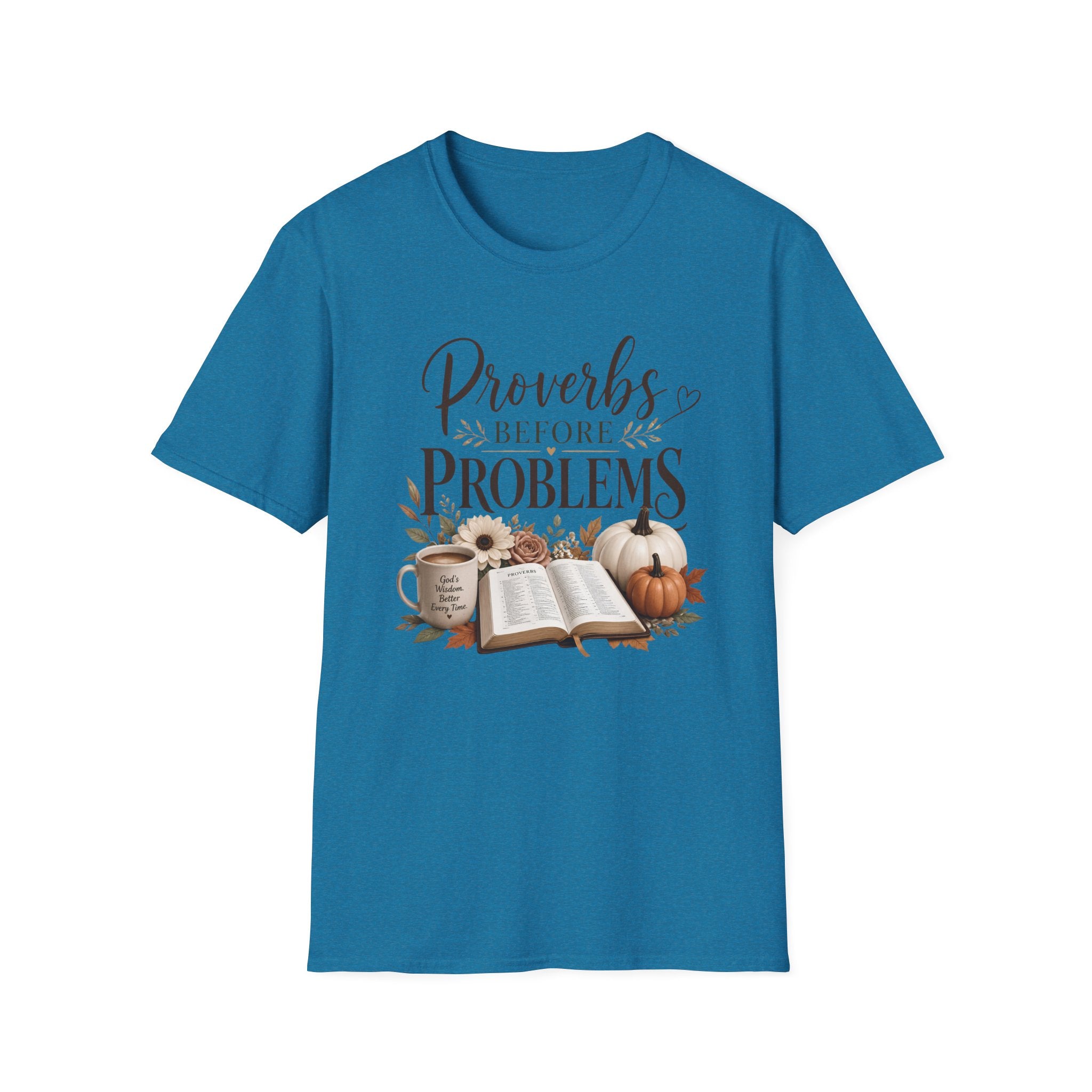 T-Shirt — "Proverbs Before Problems" Inspirational Christian Tee