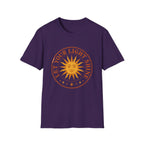 Sunshine Graphic T-Shirt — "Let Your Light Shine" Inspirational Tee