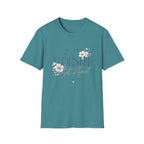 Made to Worship T-Shirt — Floral Christian Faith Tee