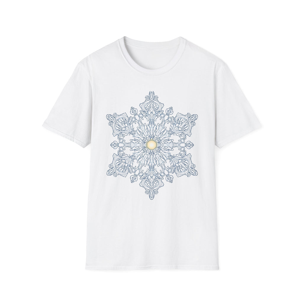 Floral Mandala Tee — Sunburst Lace Graphic T-Shirt