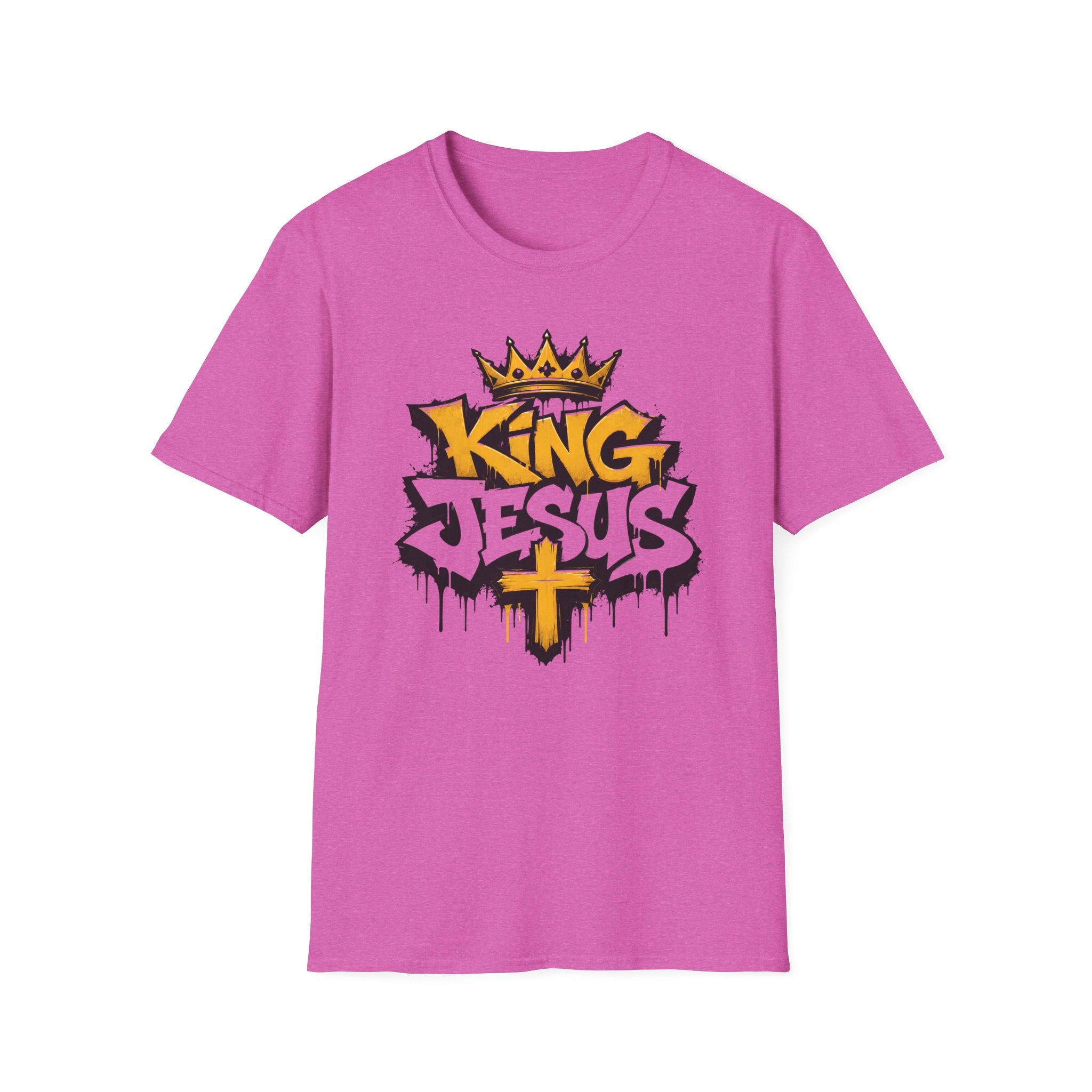 King Jesus T-Shirt — Crowned Faith Graphic Tee