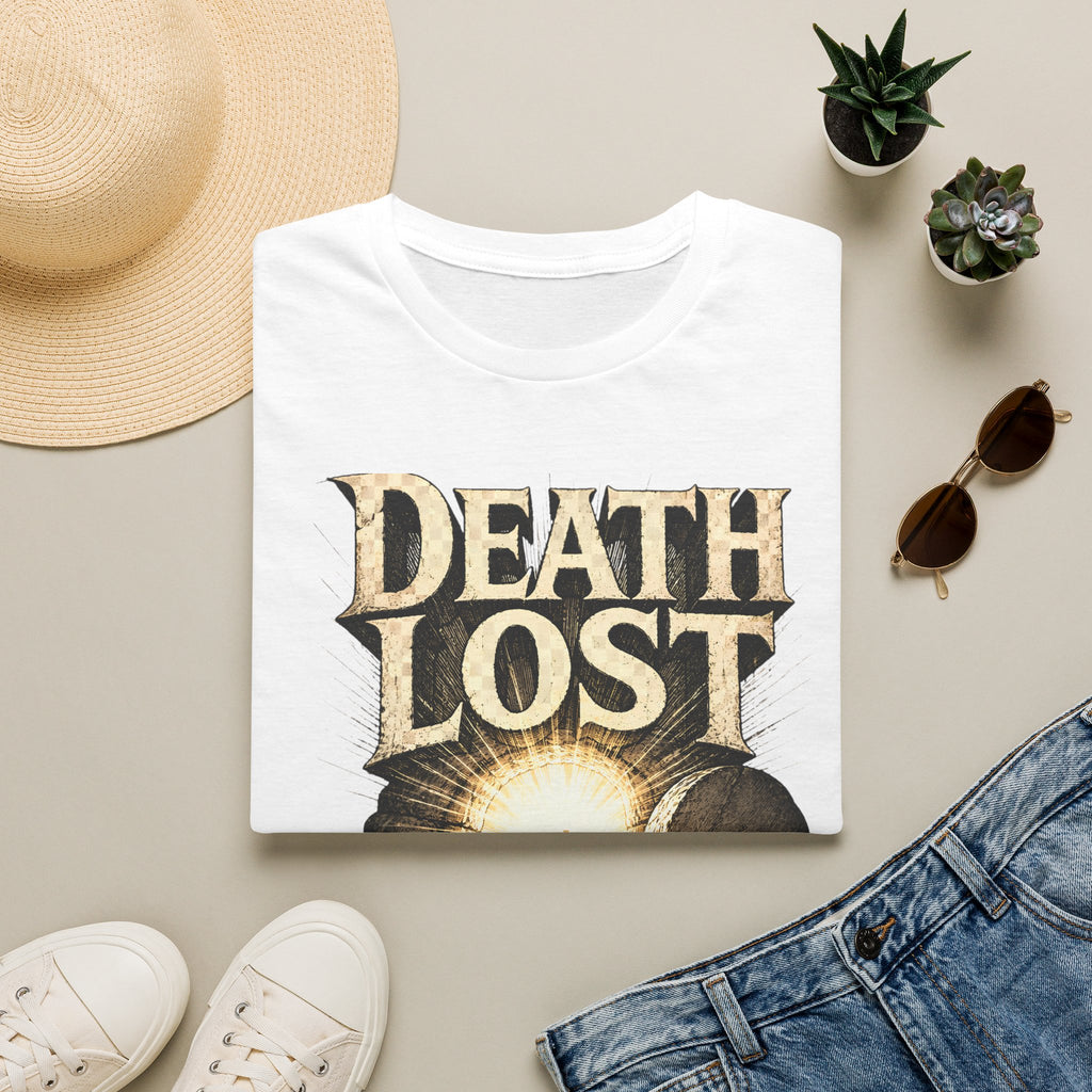 Death Lost T-Shirt — Vintage Tombstone Graphic Tee