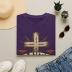 Saved Not Lucky T-Shirt — Christian Cross Faith Graphic Tee