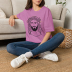 Jesus Portrait T-Shirt — Crown of Thorns Faith Tee