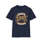 Christian T-Shirt - "The Lord Is My Light & Peace" Inspirational Faith Tee