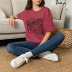 Foundation Christian T-Shirt — "Built on a Foundation" Inspirational Faith Tee