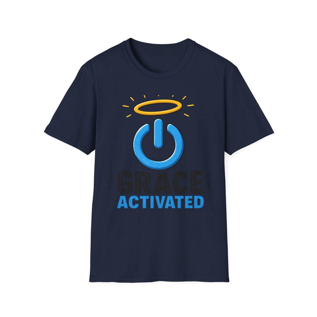 T-Shirt — Grace Activated Graphic Tee (Halo Power Symbol)