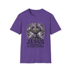 Christian Cross T-Shirt — "Jesus Changed Everything" Faith Tee