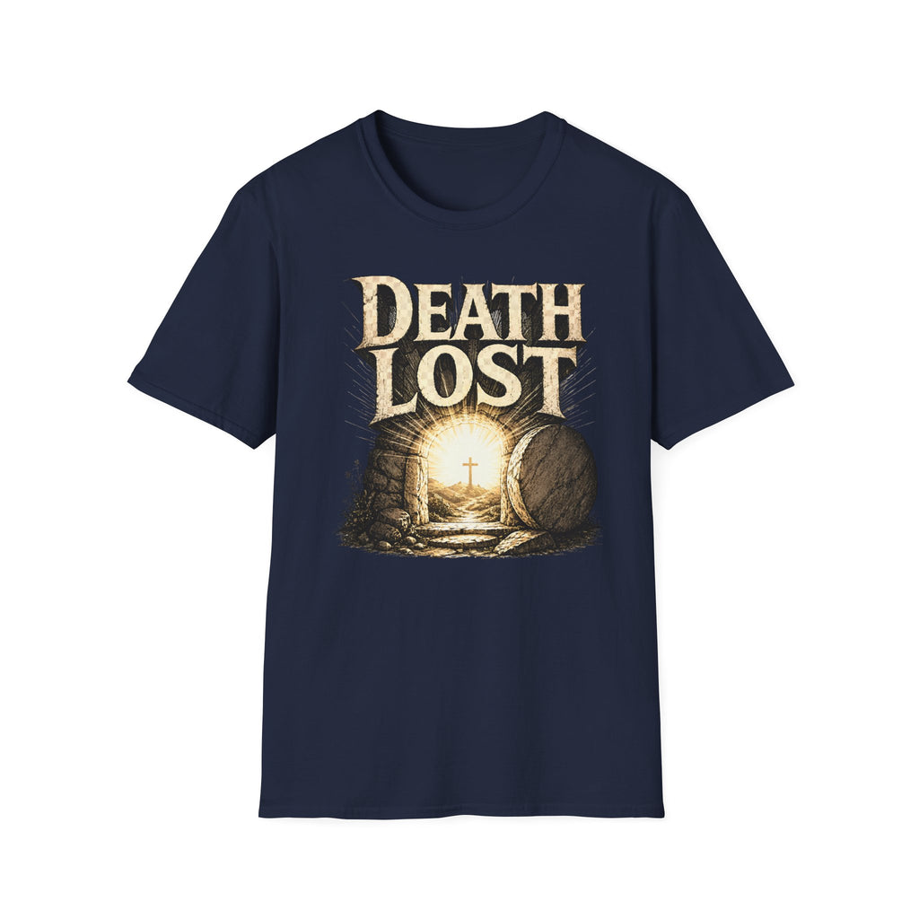 Death Lost T-Shirt — Vintage Tombstone Graphic Tee