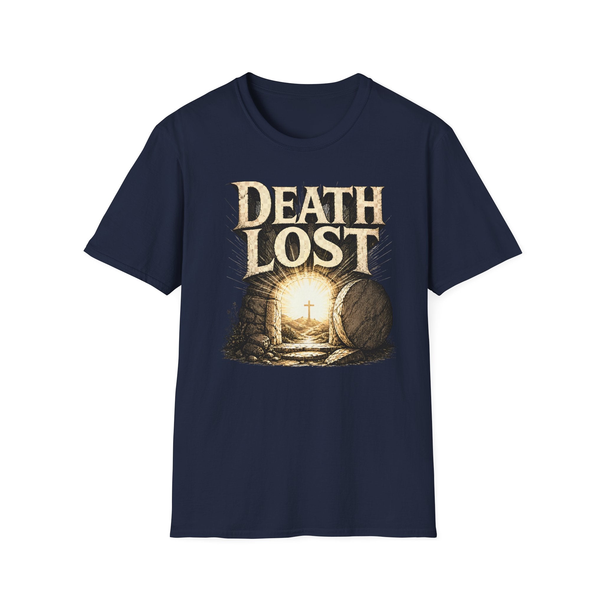 Death Lost T-Shirt — Vintage Tombstone Graphic Tee