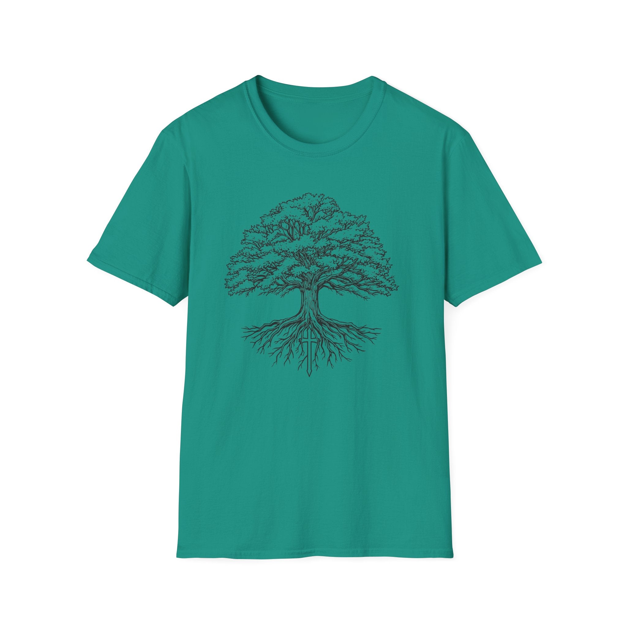 Tree of Life T-Shirt — Detailed Oak Tree Illustration Shirt