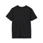 Christian T-Shirt — "Grace Never Quits" Retro Cross Sunrise Tee