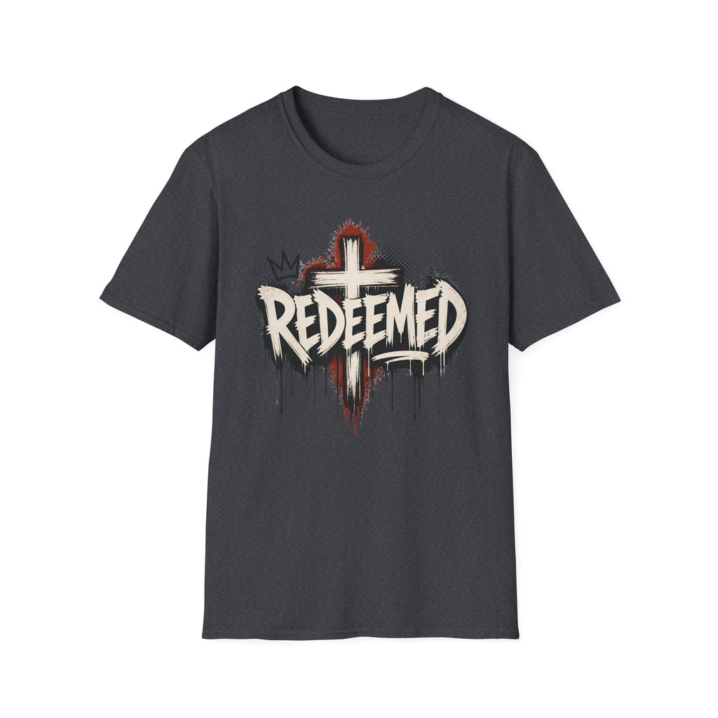 Redeemed Cross T‑Shirt — Christian Faith Graphic Tee