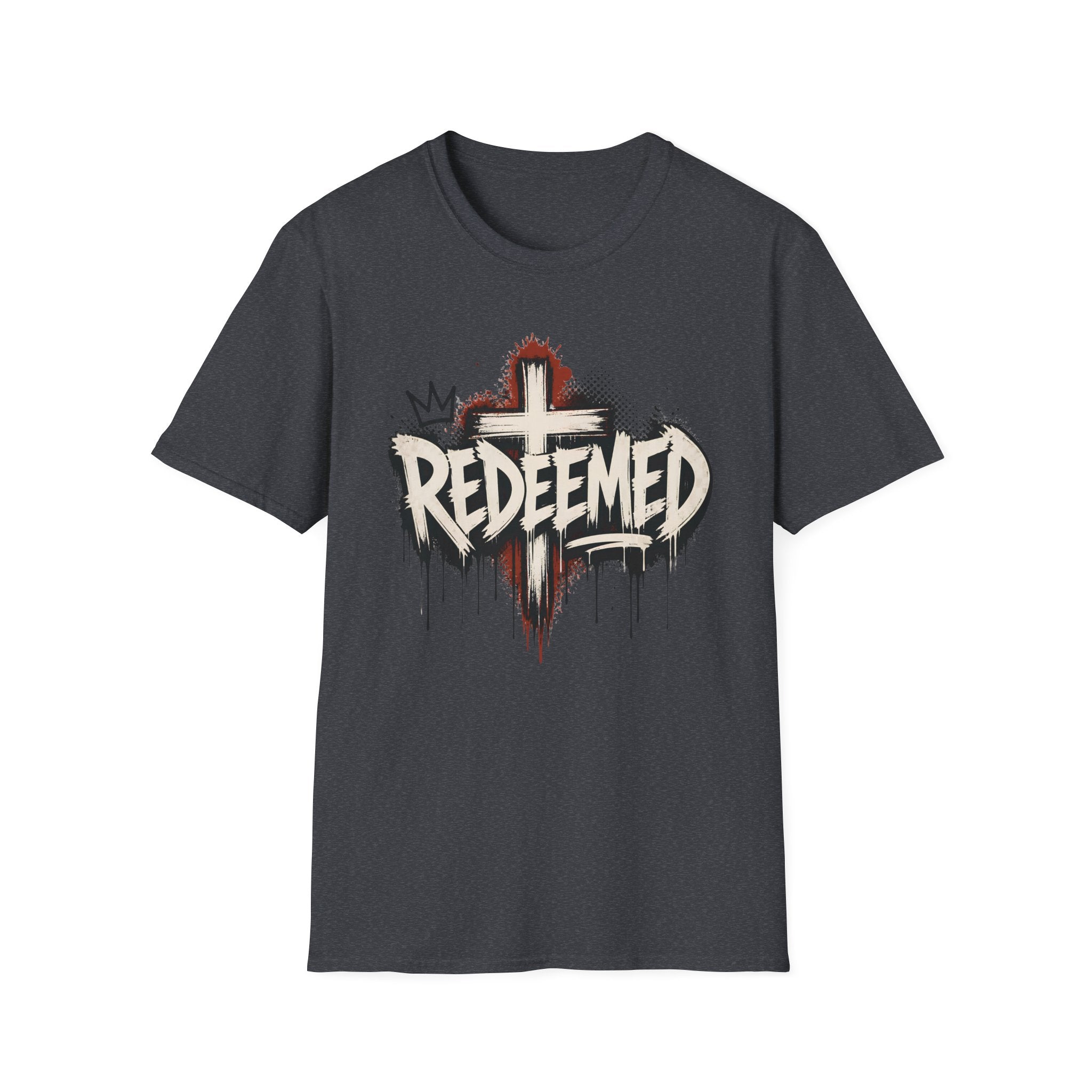 Redeemed Cross T‑Shirt — Christian Faith Graphic Tee