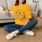 Christian Cross Floral T-Shirt — "Jesus Enough" Inspirational Tee