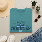 Reel Cool Christian Dad T-Shirt — Fishing Faith Father Gift