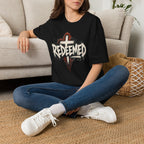 Redeemed Cross T‑Shirt — Christian Faith Graphic Tee