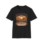 Harvesting His Promises T-Shirt — Fall Pumpkin & Sunflower Faith Tee