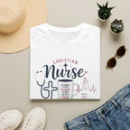 Christian Nurse T-Shirt — Faith Fueled Nursing Tee