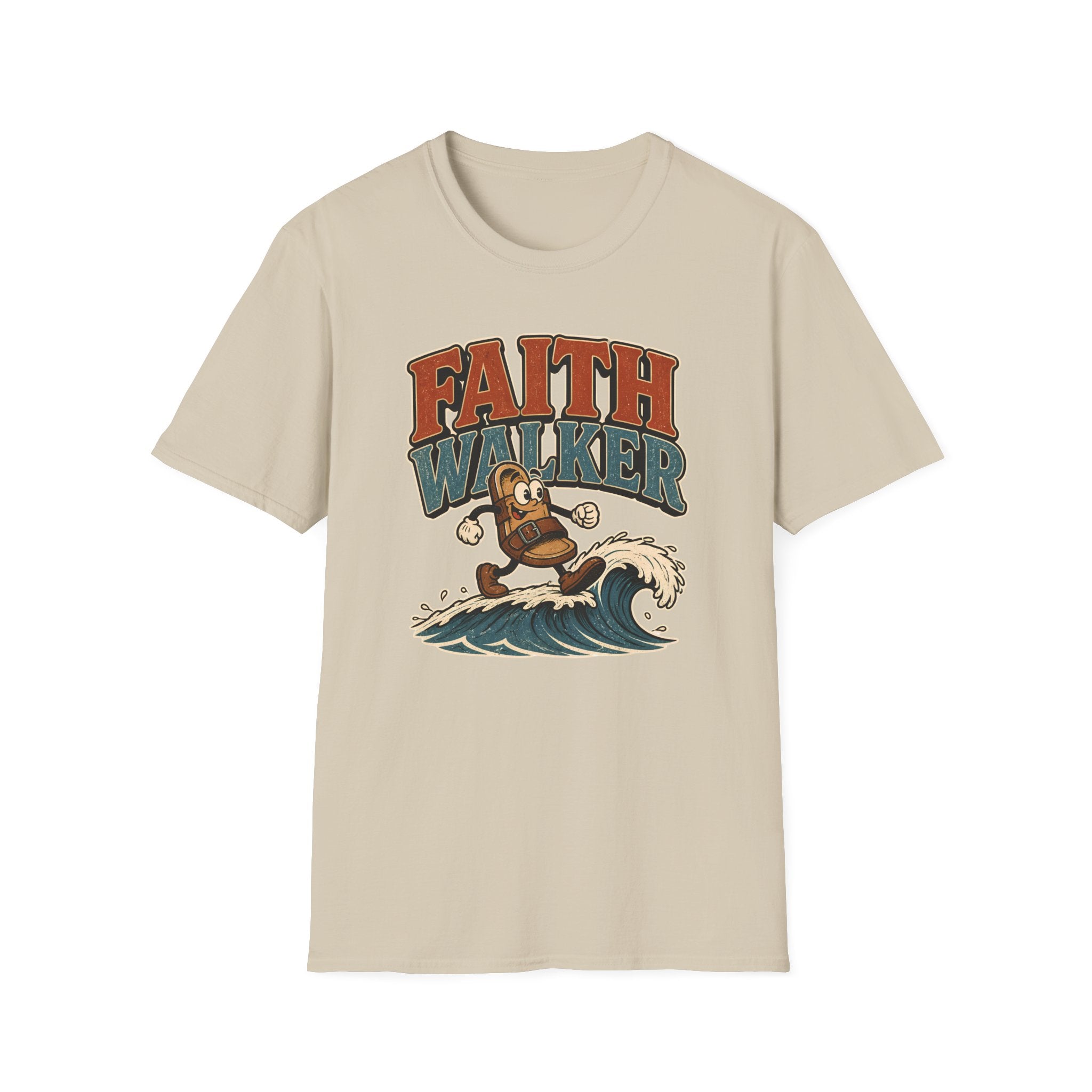 Faith Walker T-Shirt — Retro Surfing Faith Graphic Tee