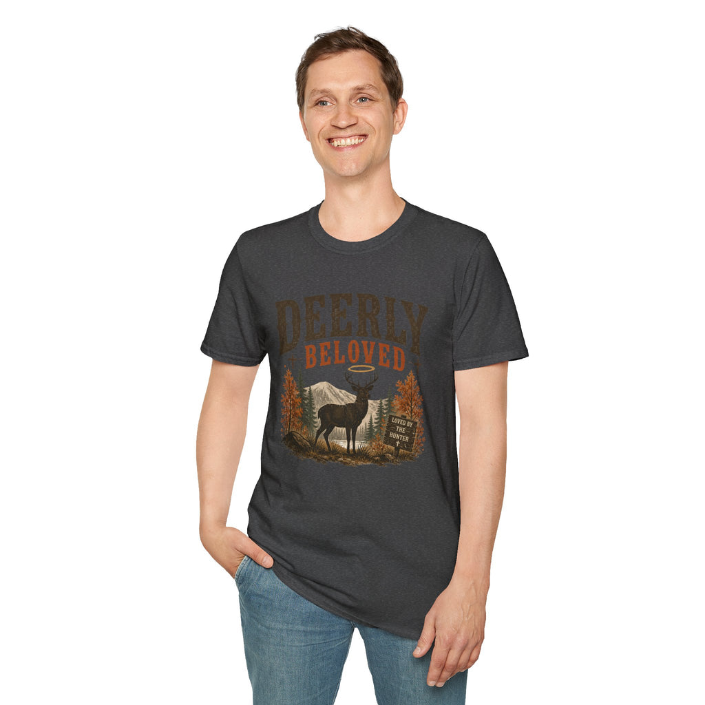 Deerly Beloved Graphic Tee — Rustic Deer Nature T-Shirt
