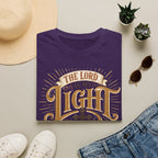 Christian T-Shirt - "The Lord Is My Light & Peace" Inspirational Faith Tee