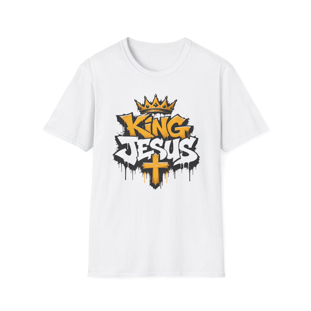 King Jesus T-Shirt — Crowned Faith Graphic Tee