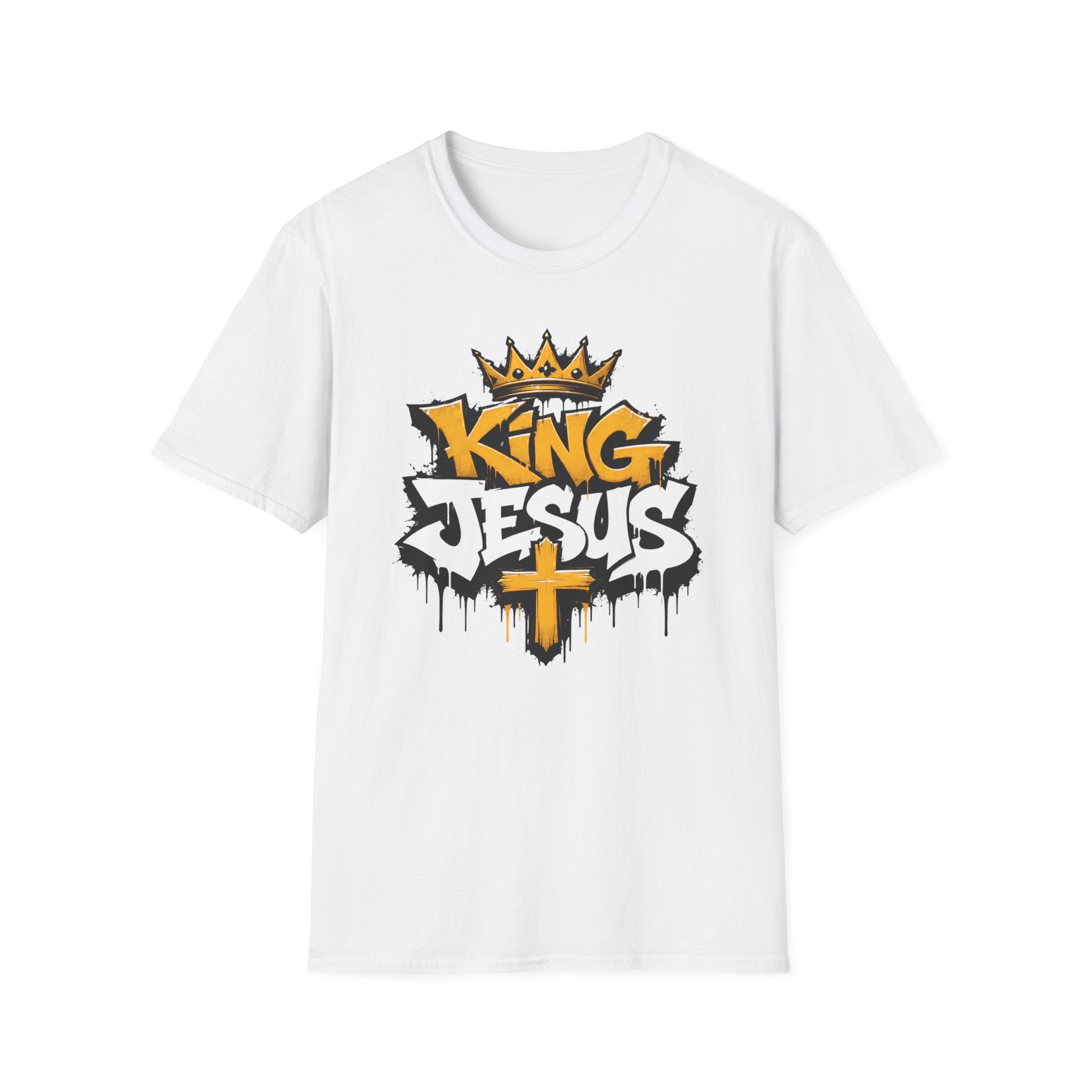 King Jesus T-Shirt — Crowned Faith Graphic Tee