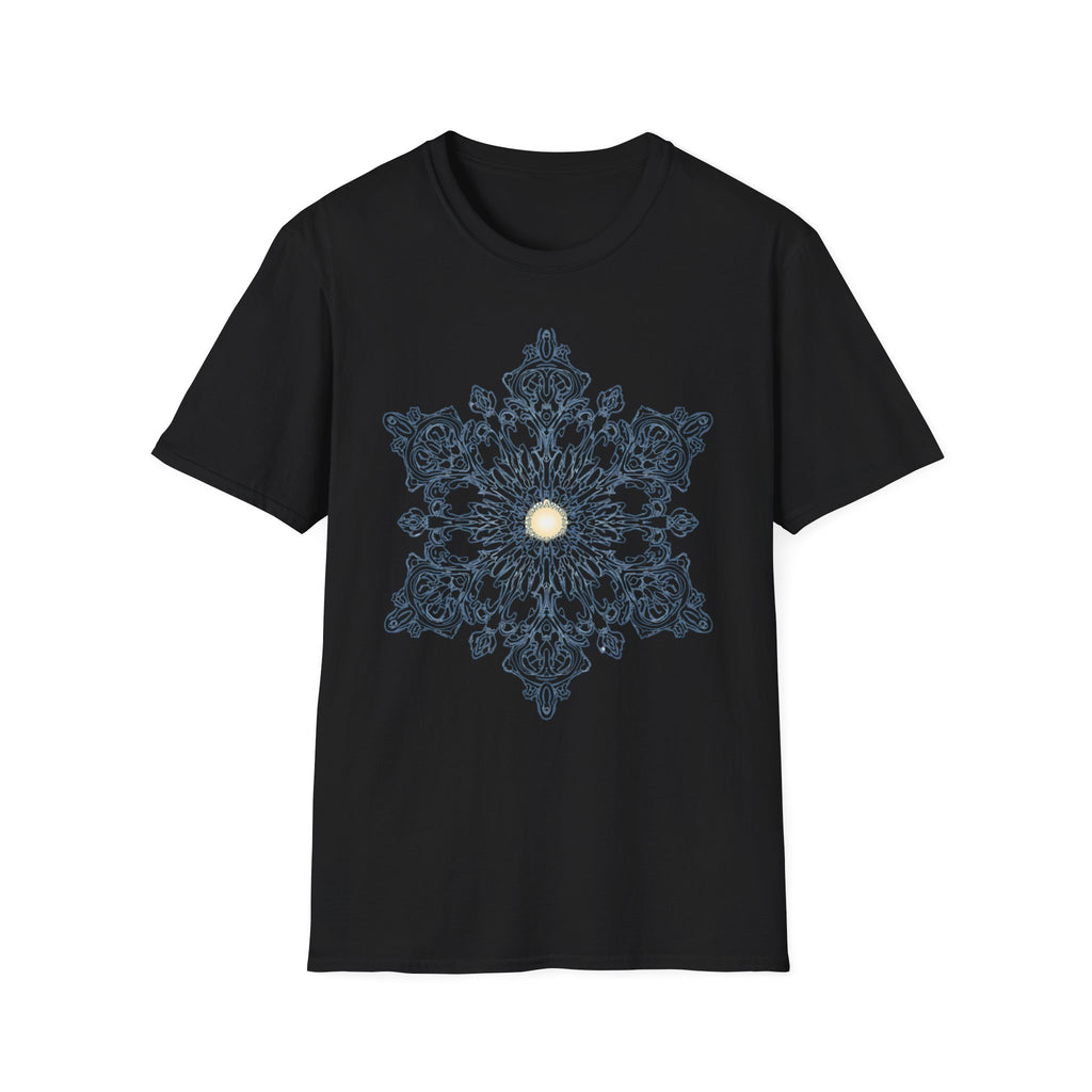 Floral Mandala Tee — Sunburst Lace Graphic T-Shirt