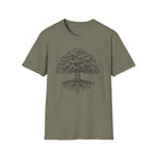 Tree of Life T-Shirt — Detailed Oak Tree Illustration Shirt