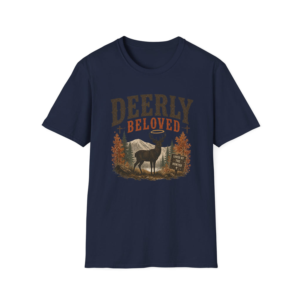 Deerly Beloved Graphic Tee — Rustic Deer Nature T-Shirt