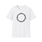 T-Shirt — Minimal Crown of Thorns Graphic Tee | Christian Faith Symbol Shirt