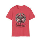 Christian Cross T-Shirt — "Jesus Changed Everything" Faith Tee