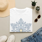 Floral Mandala Tee — Sunburst Lace Graphic T-Shirt