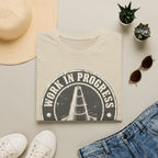 Work In Progress T-Shirt — 'Work In Progress' Vintage Cone Graphic Tee (Philippians 1:6)