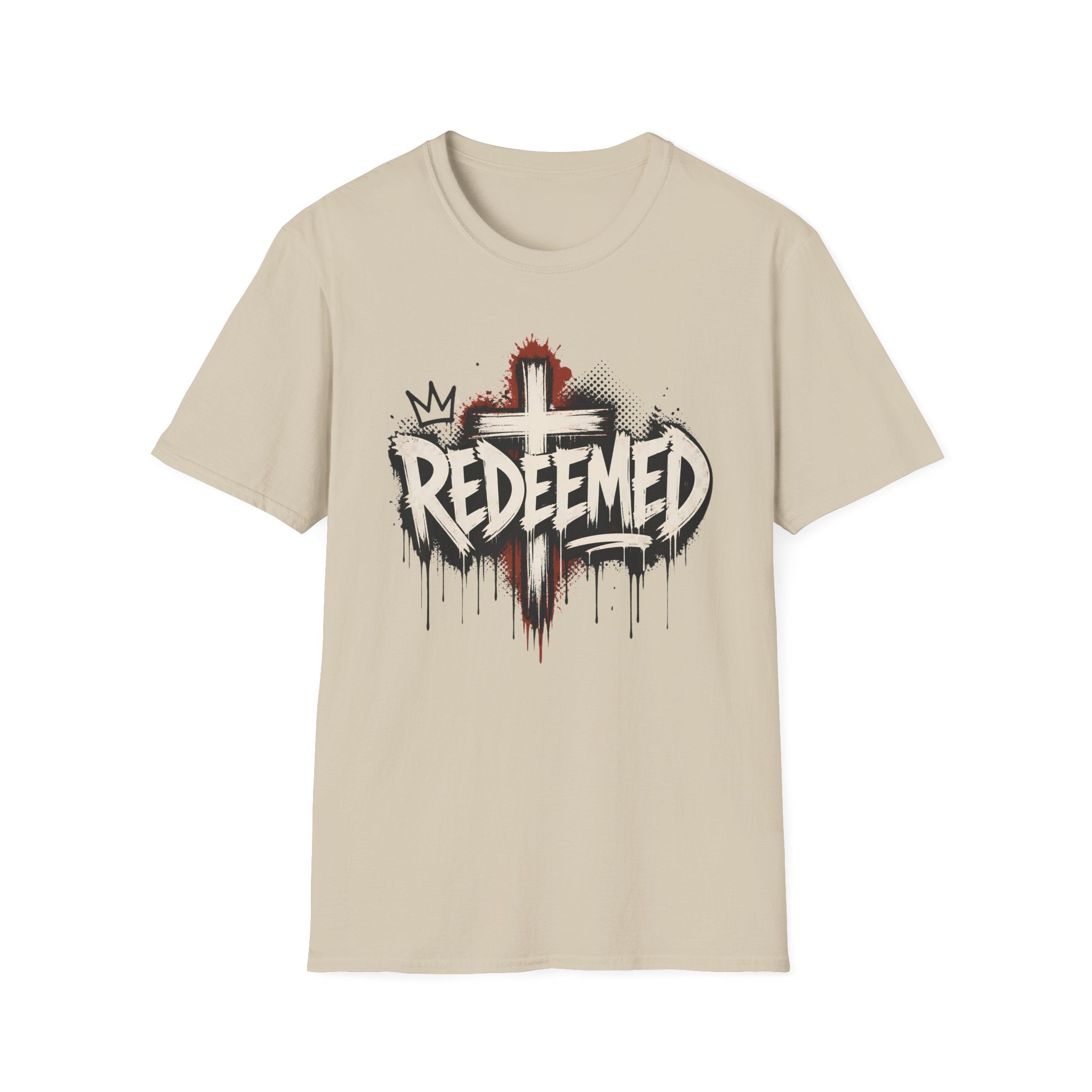 Redeemed Cross T‑Shirt — Christian Faith Graphic Tee
