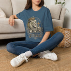 Lion of Judah T-Shirt — Christian Faith King Lion Graphic Tee