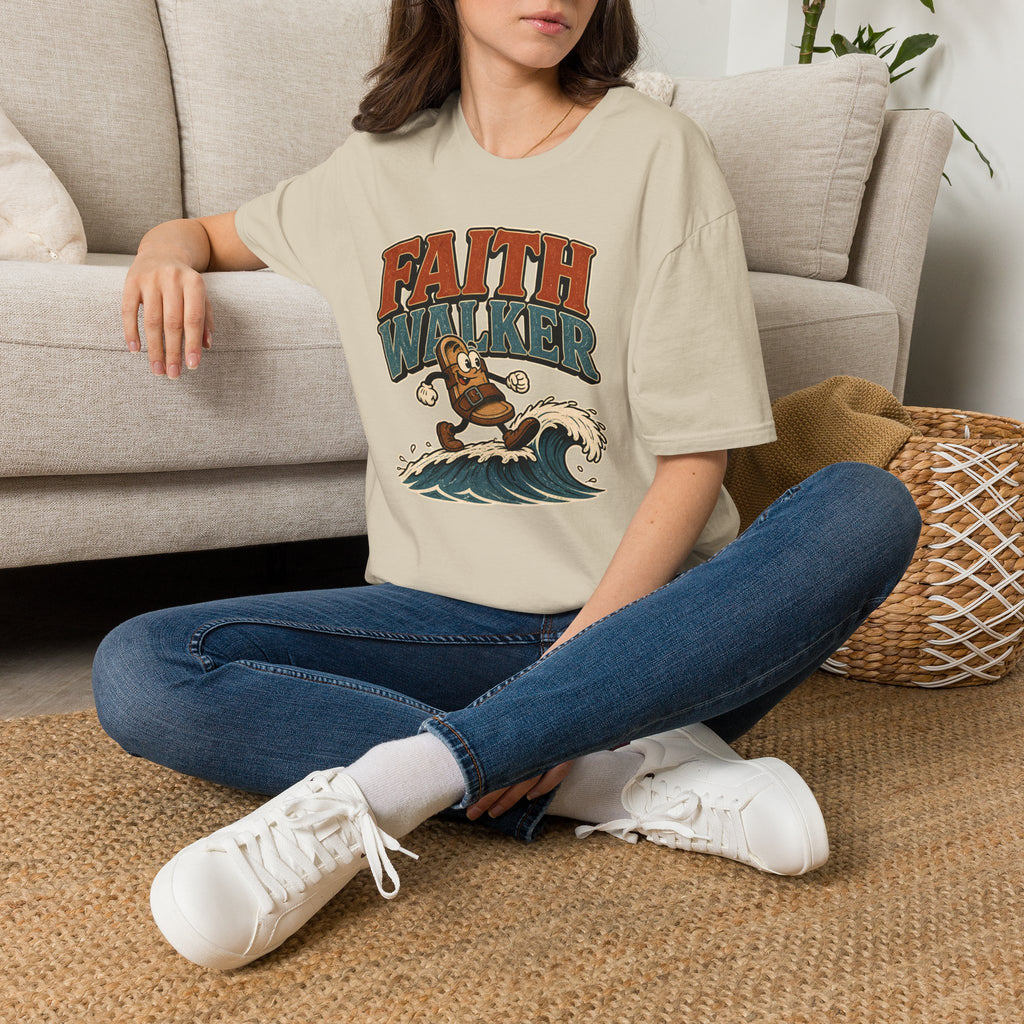 Faith Walker T-Shirt — Retro Surfing Faith Graphic Tee