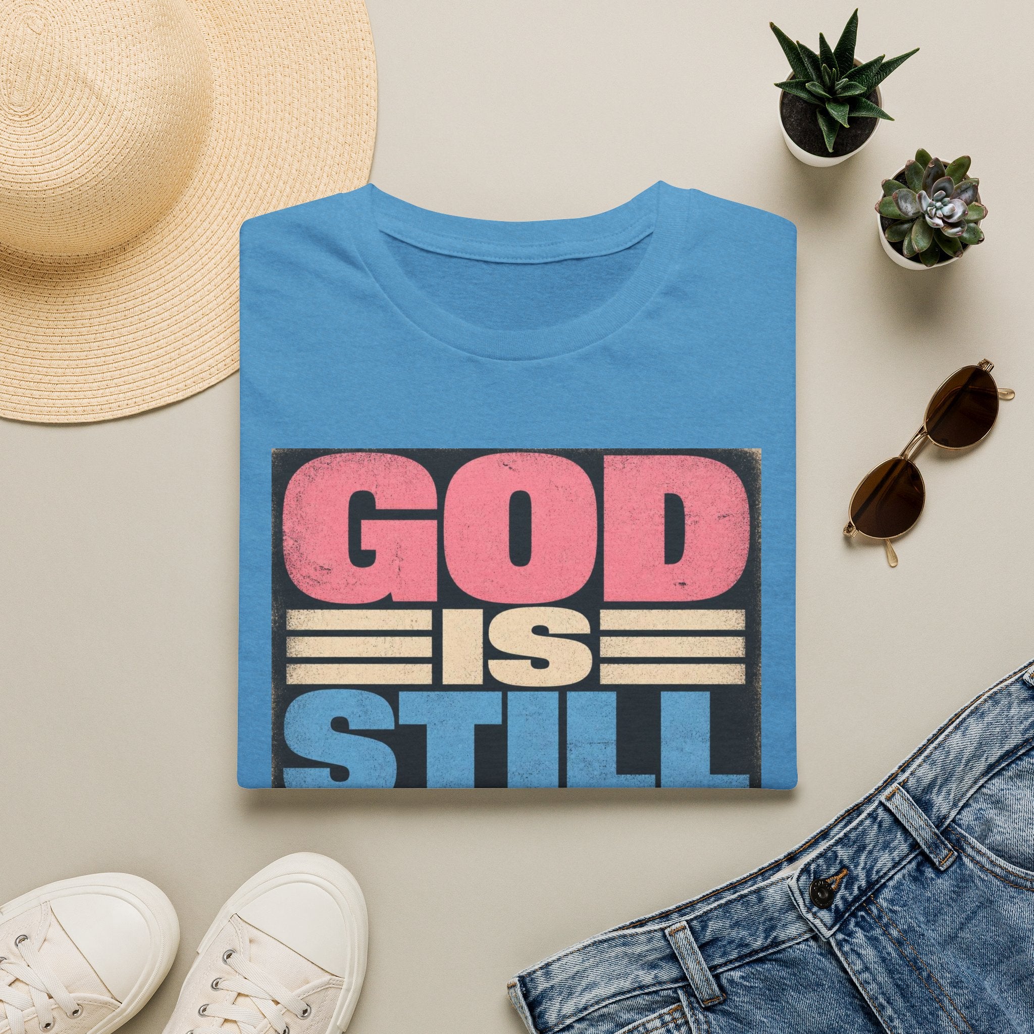 T-Shirt — "God Is Still Good" Retro Faith Graphic Tee