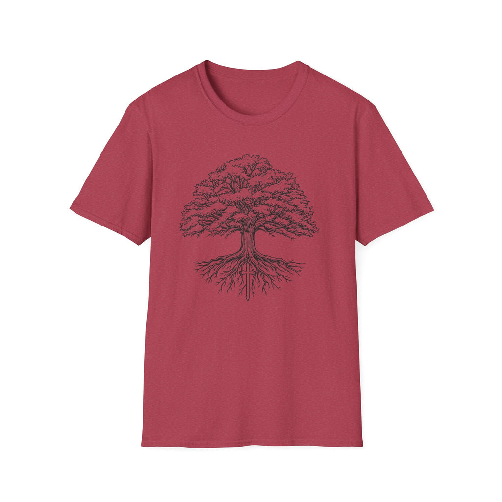 Tree of Life T-Shirt — Detailed Oak Tree Illustration Shirt