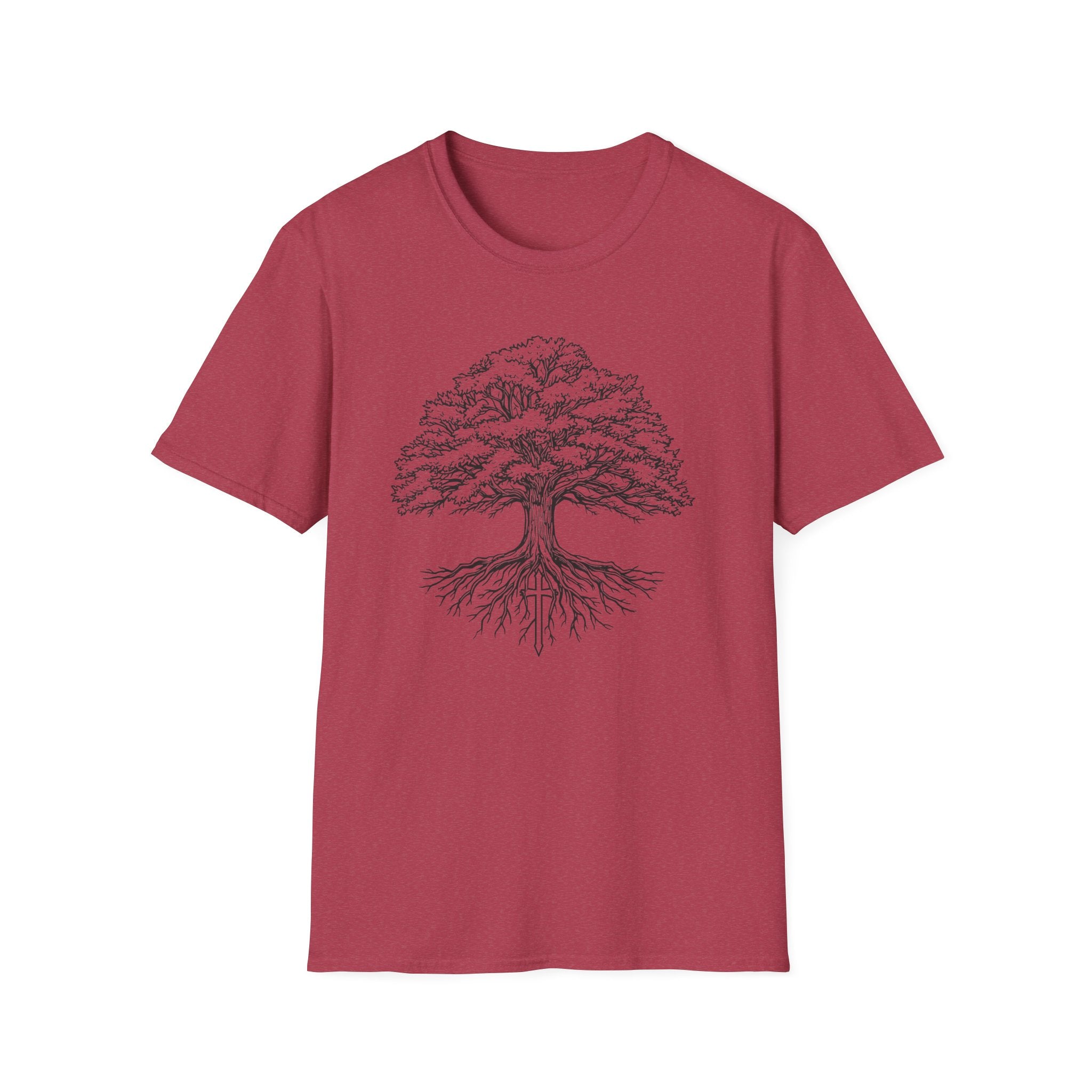 Tree of Life T-Shirt — Detailed Oak Tree Illustration Shirt