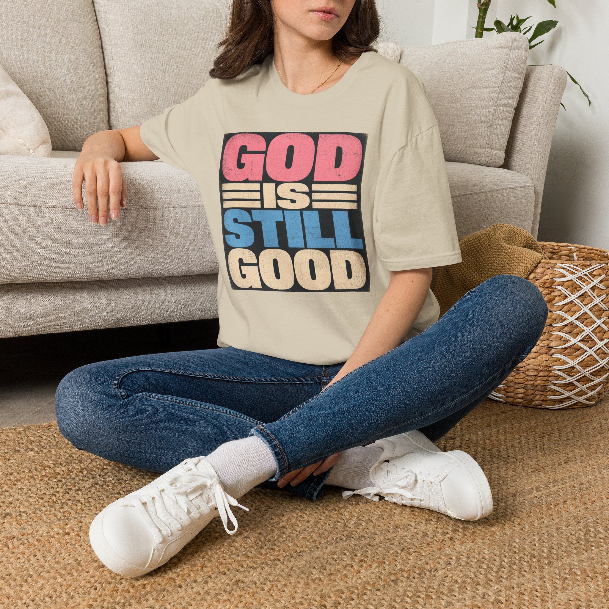 T-Shirt — "God Is Still Good" Retro Faith Graphic Tee