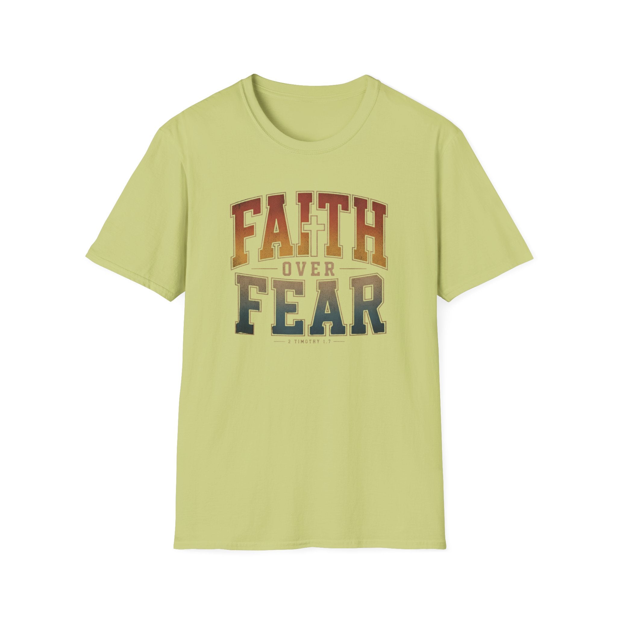 Faith Over Fear T‑Shirt — Inspirational Christian Graphic Tee