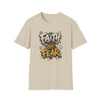 Faith Over Fear T-Shirt — Bold Graffiti Christian Inspirational Tee